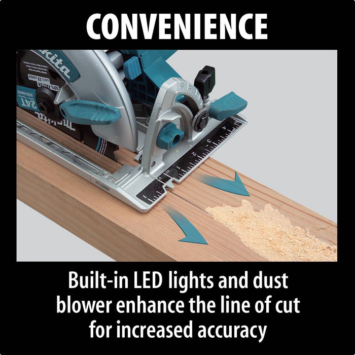 Makita 5008MGA - 8-1/4" Magnesium Circular Saw, 15 AMP, L.E.D. Light, electric brake