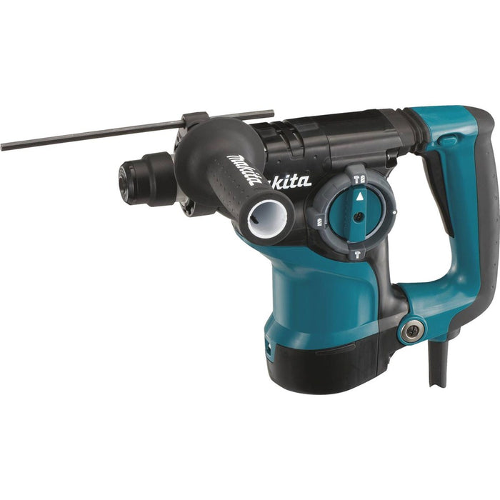 Makita 1-1/8" Rotary Hammer, accepts SDS-PLUS bits, 3-mode, var. spd., reversible, L.E.D. Light, case