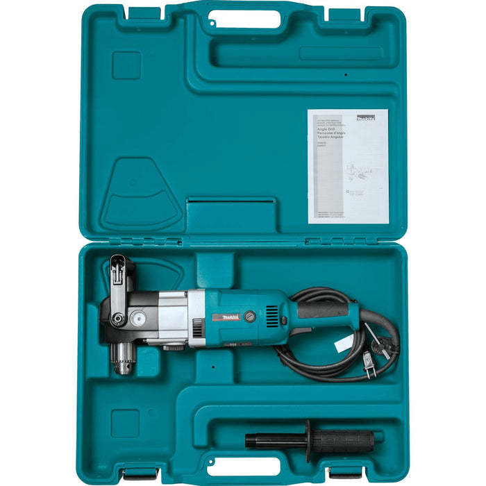 Makita DA4031 - 1/2" Angle Drill, 10 AMP, 2-speed (300 & 1,200 RPM), reversible, SideWinder, case