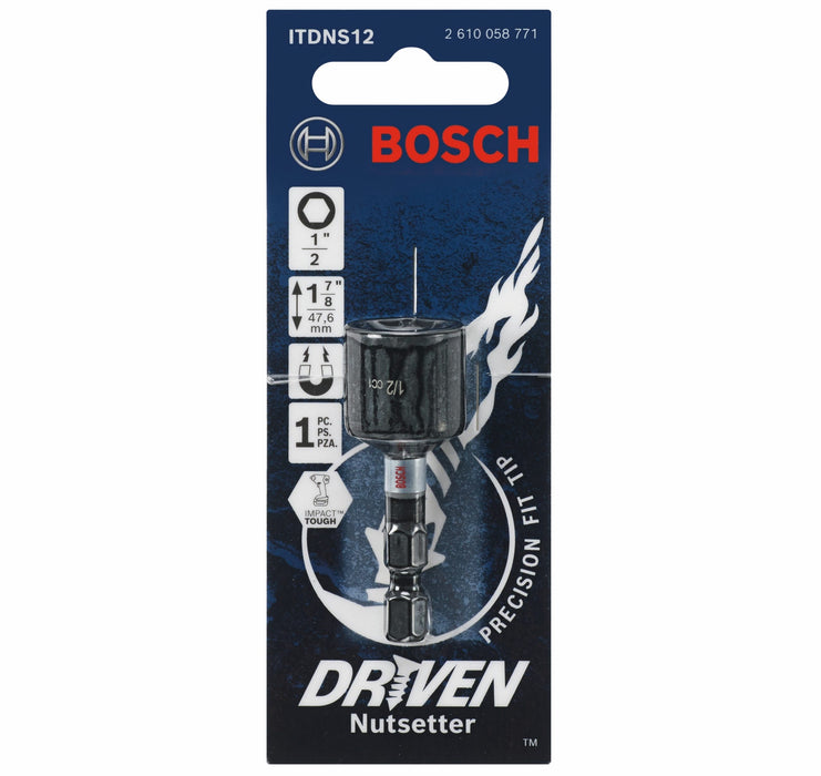 Bosch ITDNS12 - Driven 1/2 In. x 1-7/8 In. Impact Nutsetter