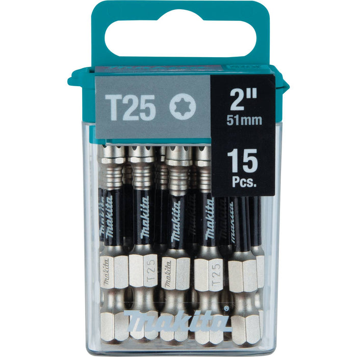 Makita E-01074 - Impact XPS T25 Torx 2" Power Bit, 15/pk