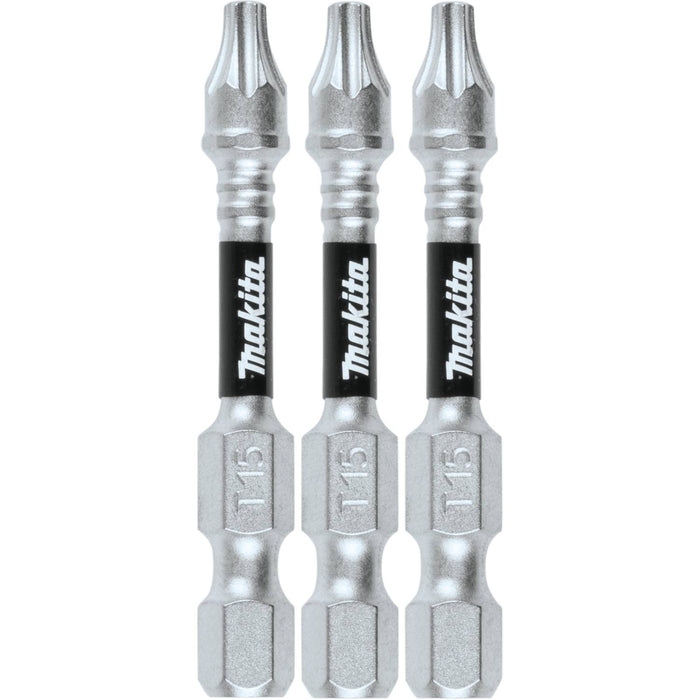 Makita E-00832 - Impact XPS T15 Torx 2" Power Bit, 3/pk