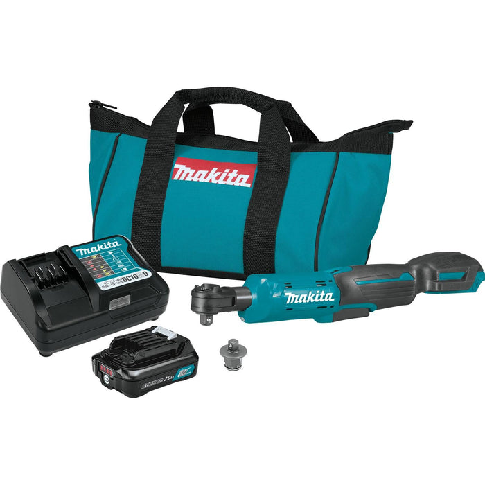 Makita 12V max CXT Lithium-Ion Cordless 3/8" / 1/4" Sq. Drive Ratchet Kit