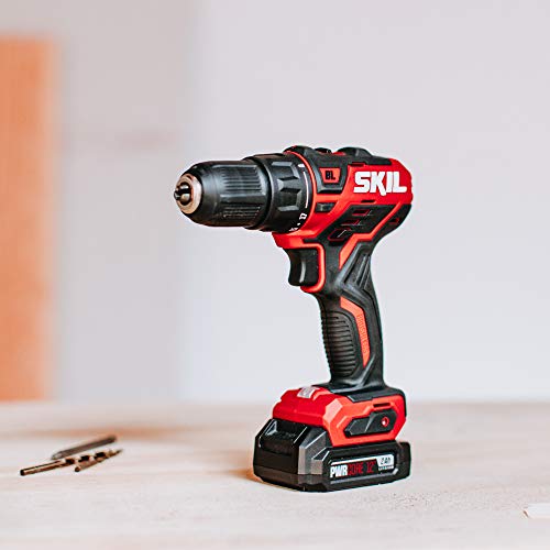 SKIL PWRCORE 12️ Brushless 12V Drill Driver & Impact Driver Kit (2 Batteries, PWRJump️ Charger)