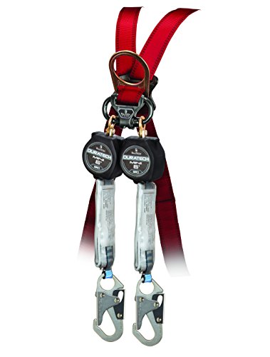 FALLTECH 6' DuraTech Mini Class 1 Personal SRL-P with Steel Snap Hooks, Includes Steel Dorsal Connecting Carabiner