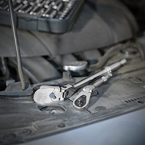 GEARWRENCH 4 Pc. Flex Handle RATCHET SET, 84T - 81230A-07