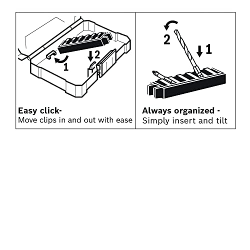 Bosch Impact Tough Drill Drive Custom Case System Set