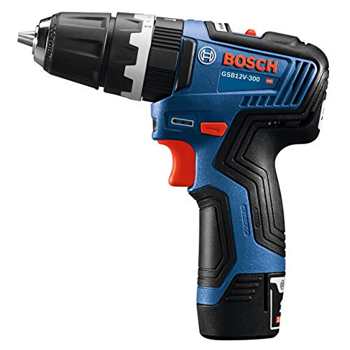 BOSCH 12V Max Brushless 3/8 In. Hammer Drill/Driver Kit with (2) 2.0 Ah Batteries