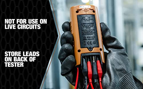 Southwire Tester; Continuity PRO 40040S,Green