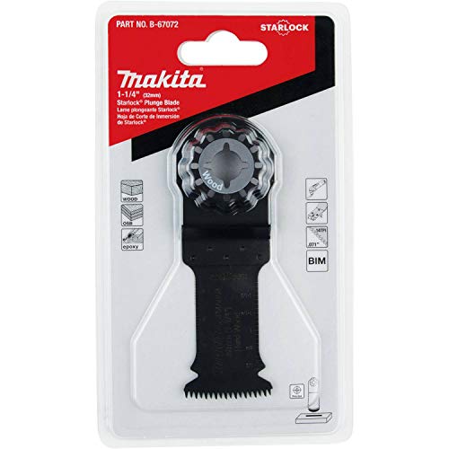 Makita 1-1/4in Starlock Plunge Blade (BiM) 14TPI