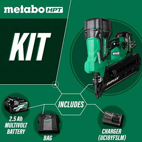 Metabo HPT 36V MV Duplex Nailer Kit (Open Box, Excellent Condition)
