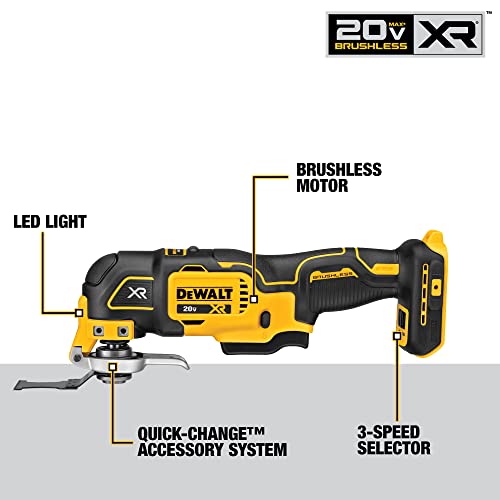 DeWALT MAX XR Oscillating Multi-Tool (Bare Tool)