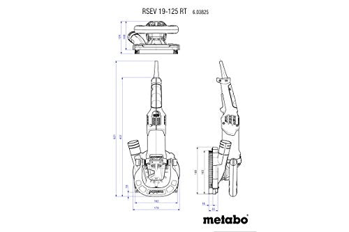 Metabo RSEV 19-125 Renovation Grinder