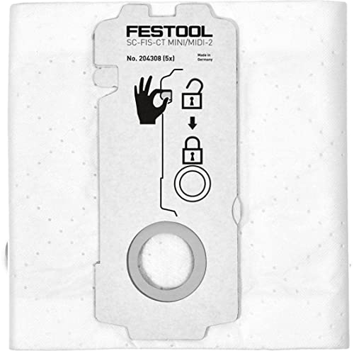 Festool Self-Clean Filter Bag SC-FIS-CT MINI/MIDI - 2/5/CT15