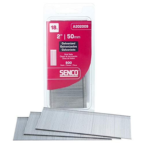 Senco 18-Gauge Straight Strip Galvanized Brad Nails