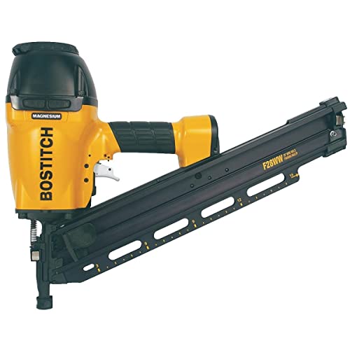 BOSTITCH 2-Inch to 3-1/2 Inch Industrial Pneumatic Framing Nailer System 28-Degree