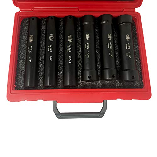 Extended Red Socket Reed 6-Size Extended Socket Set — Contractor Tool Supply, a Vera Tools ...