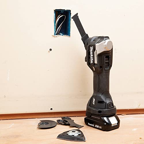 Makita 18V LXT Lithium-Ion Sub-Compact Brushless Cordless Starlock Max Oscillating Multi-Tool Kit (2.0Ah)