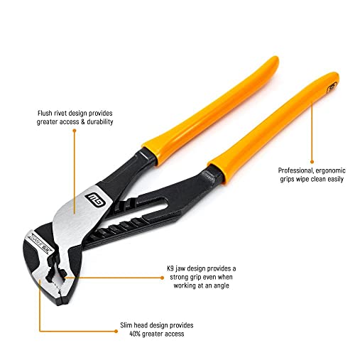 GEARWRENCH Dipped Handle Tongue and Groove Plier