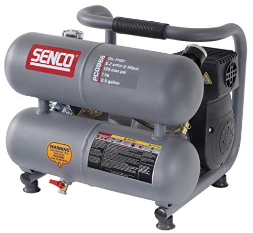 Senco Compressor, 1.5-Horsepower (PEAK) 2.5-Gallon