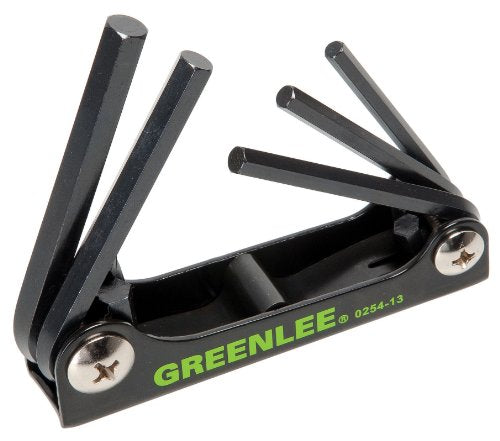 Greenlee 9-Piece Folding Hex-key Set