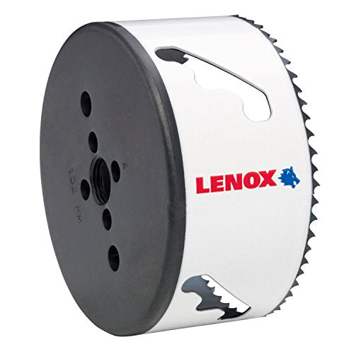 LENOX Bi-Metal Speed Slot Hole Saw with T3 Technology, 4"