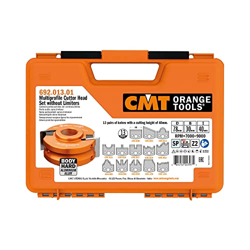 CMT Cabinet & Joinery Set, 4-Inch Diameter, 1-Inch Bore