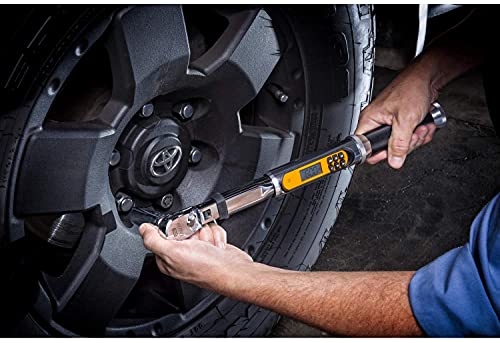 GEARWRENCH Flex Head Electronic Torque Wrench with Angle