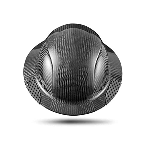 LIFT Safety DAX Carbon Fiber Full Brim Hard Hat (Black)