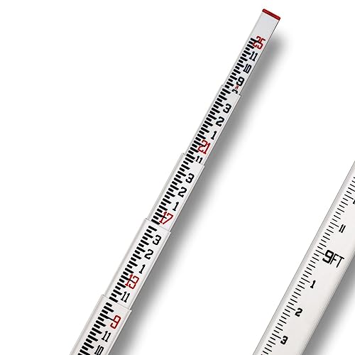 SitePro (SCR) 25-ft Fiberglass Leveling Rod (CR) - 8ths