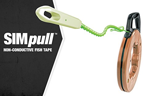 Southwire SIMPull Electrical Fish Tape with Non-Conductive Tip
