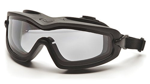 lab goggles amazon Pyramex Safety Products Gb6410Sdt V2G Plus Safety Glasses, Clear Anti-Fog Dual Lens With Black Strap, Clear
