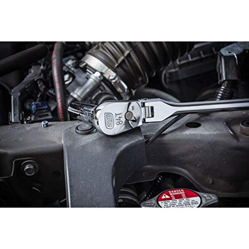 GEARWRENCH 4 Pc. Flex Handle RATCHET SET, 84T - 81230A-07