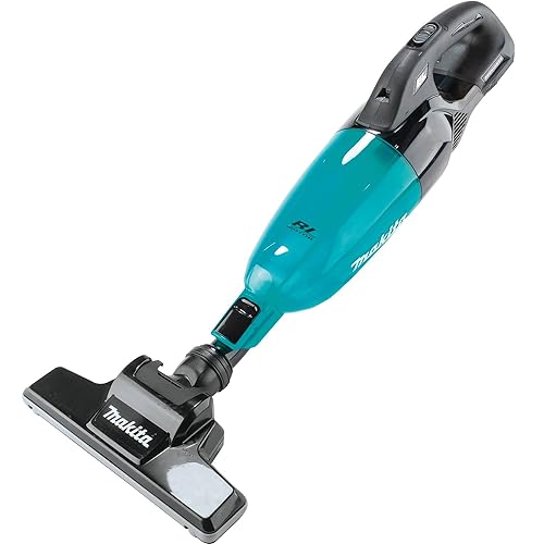 Makita XLC08ZB 18V LXT Lithium-ion Compact Brushless Cordless Vacuum, Trigger w/Lock (Bare Tool)