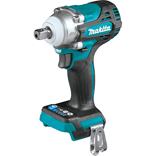 Makita 18V LXT Lithium‑Ion Brushless Cordless 4‑Speed 1/2" Sq. Drive Impact Wrench w/ Detent Anvil (Bare Tool)