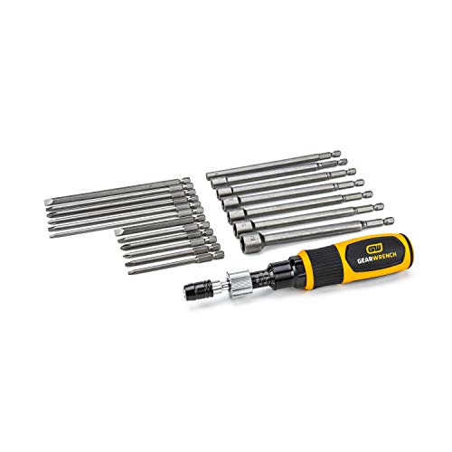 GEARWRENCH 20 Pc. 1/4" Drive Torque Screwdriver Set 10-50 In/lbs.