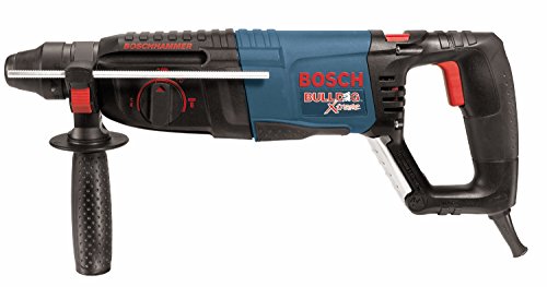 Bosch 1" SDS-plus Bulldog Xtreme Rotary Hammer with 4-1/2" Small Angle Grinder, Blue