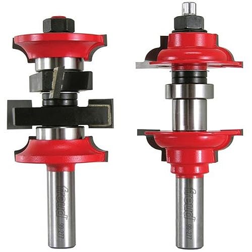 Freud 99-277: 1-7/8" (dia.) Entry & Interior Door Router Bit System with 1/2" shank, 4-19/32" overall length