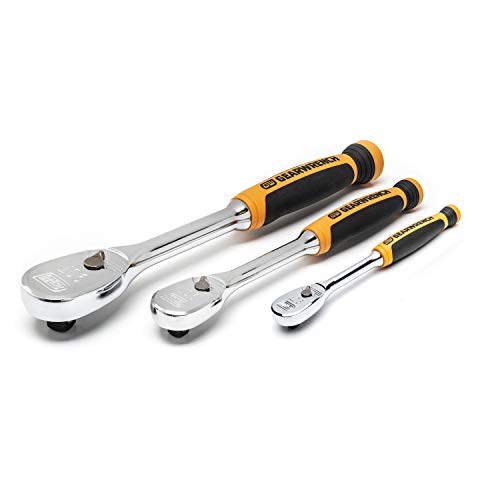 GEARWRENCH Drive Tooth Full Polish Flex-Head RATCHET Set