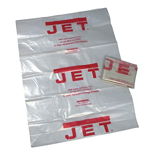 JET 20-Inch Clear Plastic Collection Bags (709563)