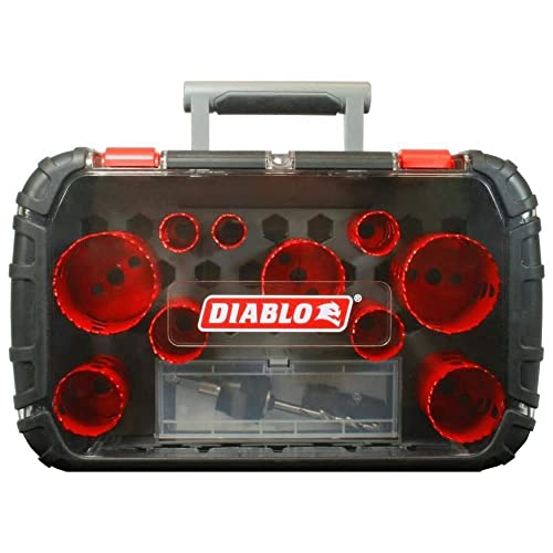 Diablo Tools General Purpose Bi-Metal Hole Saw Set 14pc DHS14SGP