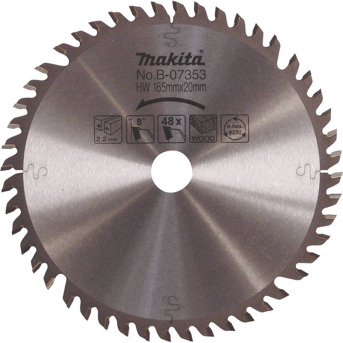 6-1/2 in. 48T Carbide Tipped Saw Blade