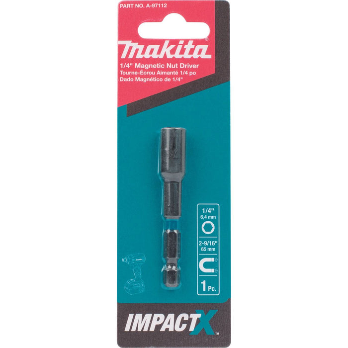 Impact X 1/4″ x 2-9/16″ Magnetic Nut Driver