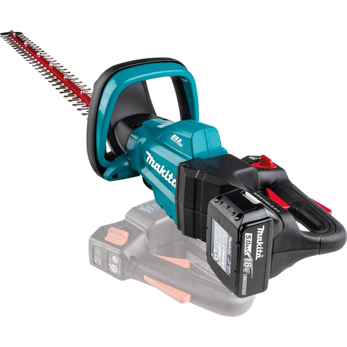 Makita 18V LXT Lithium-Ion Brushless Cordless 30" Hedge Trimmer Kit (5.0Ah)
