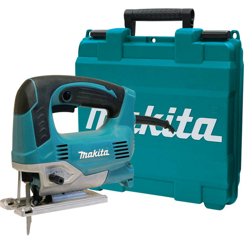 Makita JV0600K - Top Handle Jig Saw, tool-less, 500-3,100 SPM, var. spd, orbital, case