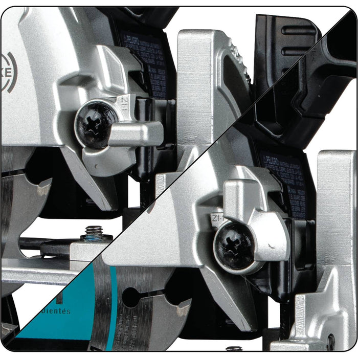 Makita XSH04RB - 18V LXT Lithium-Ion Sub-Compact Brushless Cordless 6-1/2” Circular Saw Kit, bag (2.0Ah)