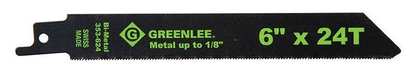 6" x 24T Reciprocating Saw Blade (Pack of 5)