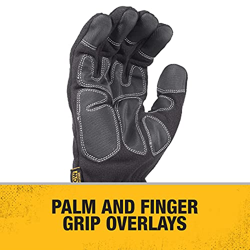 DeWALT Mild Condition Fleece Cold Weather Work Glove (Size Large)