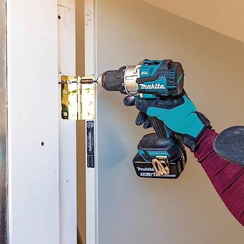 Makita XPH16T 18V LXT Lithium-Ion Compact Brushless Cordless 1/2" Hammer Driver-Drill Kit (5.0Ah)