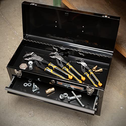 GEARWRENCH (82205CAZ) Pitbull Auto-Bite Tongue & Groove Dual Material Pliers with K9 Jaws - 3 Piece Mixed Set